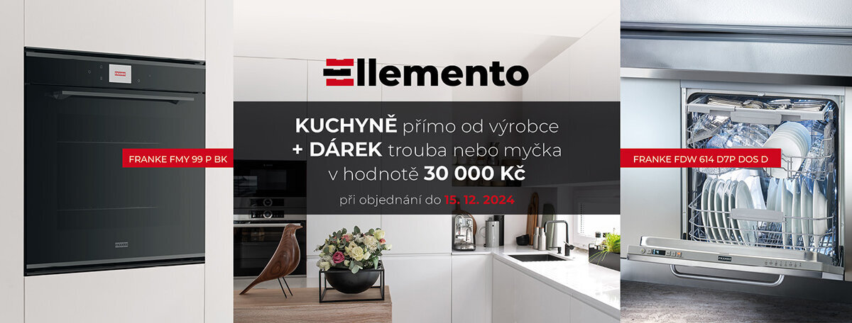 ELLEMENTO: KUCHYNĚ PŘÍMO OD VÝROBCE